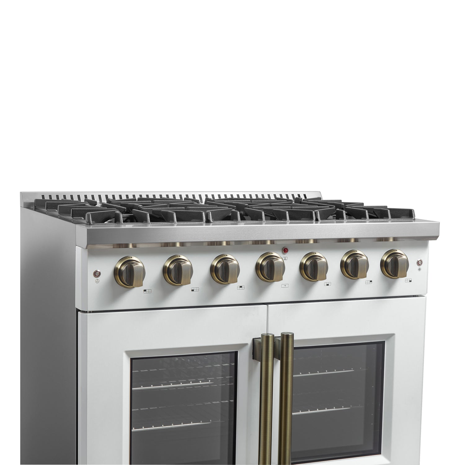 Gas_Range_FFSGS6444-36WHT_V1_Left_Angle_Controls_2024-12-13