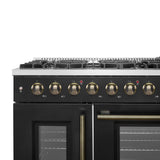 Gas_Range_FFSGS6444-48BLK_V1_Front_Close_Up_Knobs_2024-12-02