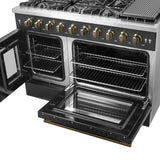 Gas_Range_FFSGS6444-48BLK_V1_Right_Angle_Racks_2024-12-02