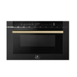 Microwave_FMWDR3000-24BLK_2024-08_Front_Antique_Brass_V1