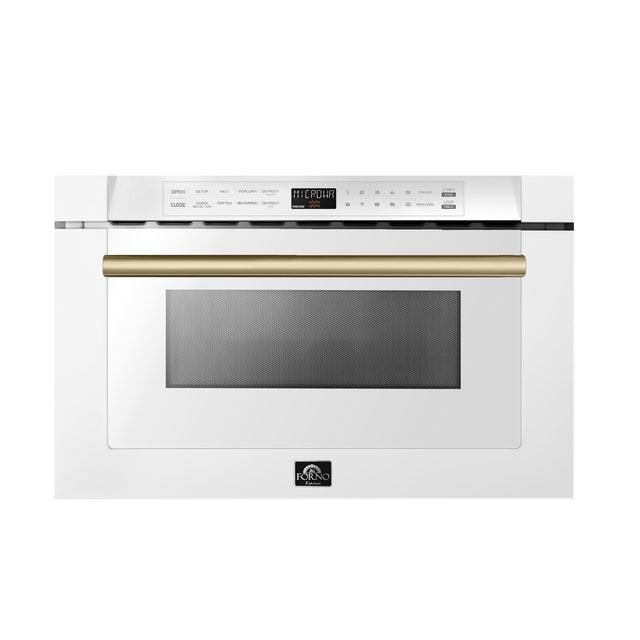 Microwave_FMWDR3000-24WHT_2024-08_Front_Antique_Brass_V1