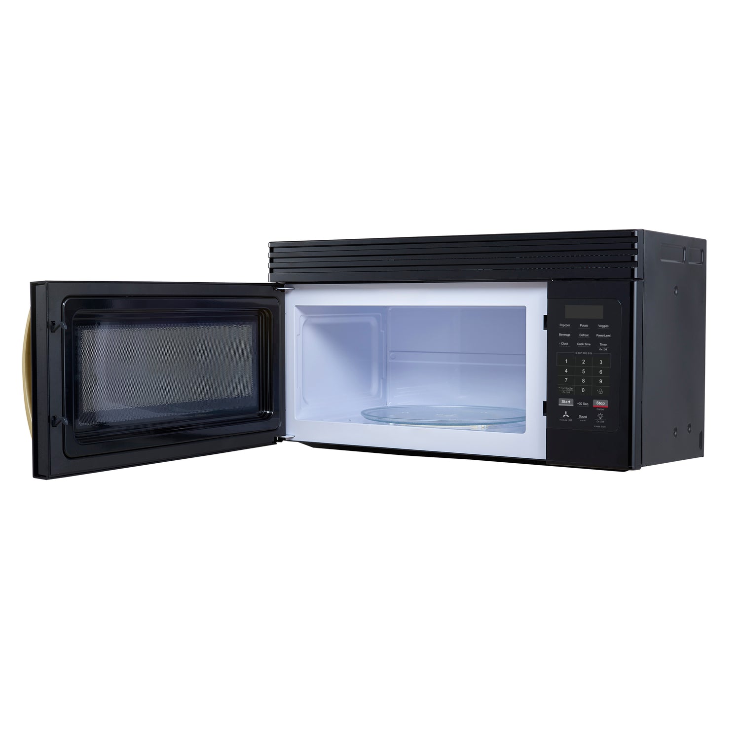 OTR_Microwave_FOTR3007-30BLK_V1_6_RIGHT_AGLE_DOOR_OPEN_2025-01-27