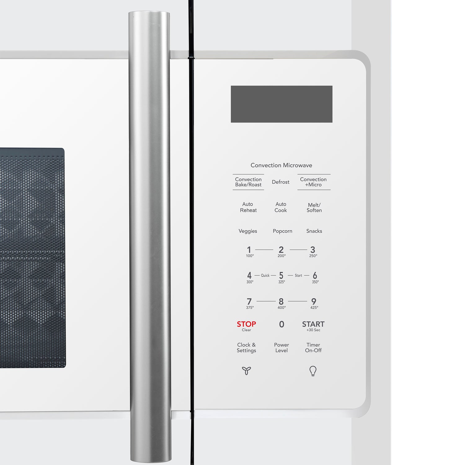 OTR_Microwave_FOTR3038-30WHT_V1_Stainless_Handle_Close_Up_Display_2025-01-16