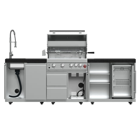 Outdoor-Kitchen_FODKT2506BLK_2_Front-Door-Open