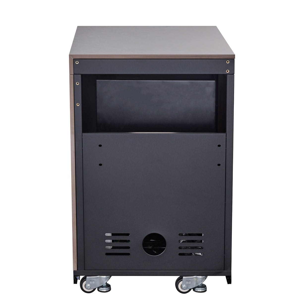 Outdoor_Kitchen_FODKT2544BLK_V1_Beverage_Cooler_Module_Back_2024-12-05