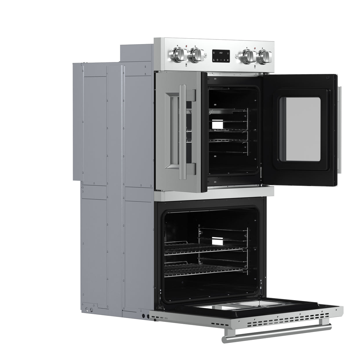Oven_FBOEL1340-30_V2_Angle_Open