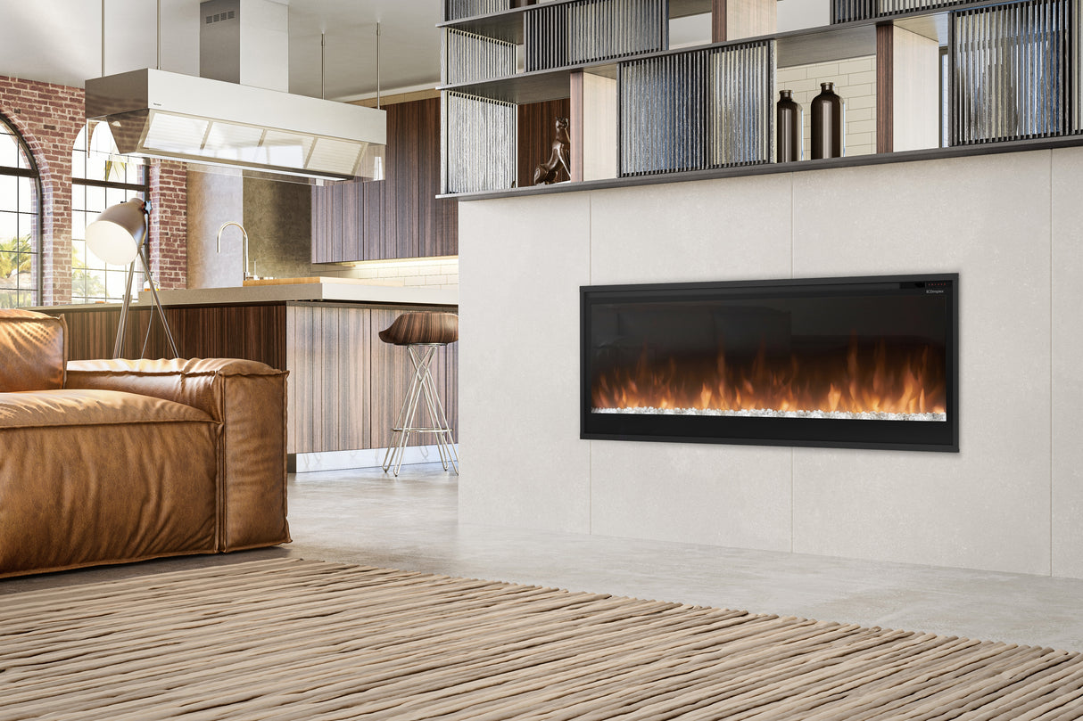 Slim Linear 50" Built-In Linear Electric Fireplace- DIRECT IMPORT ONLY, SPEAK TO YOUR RSM.