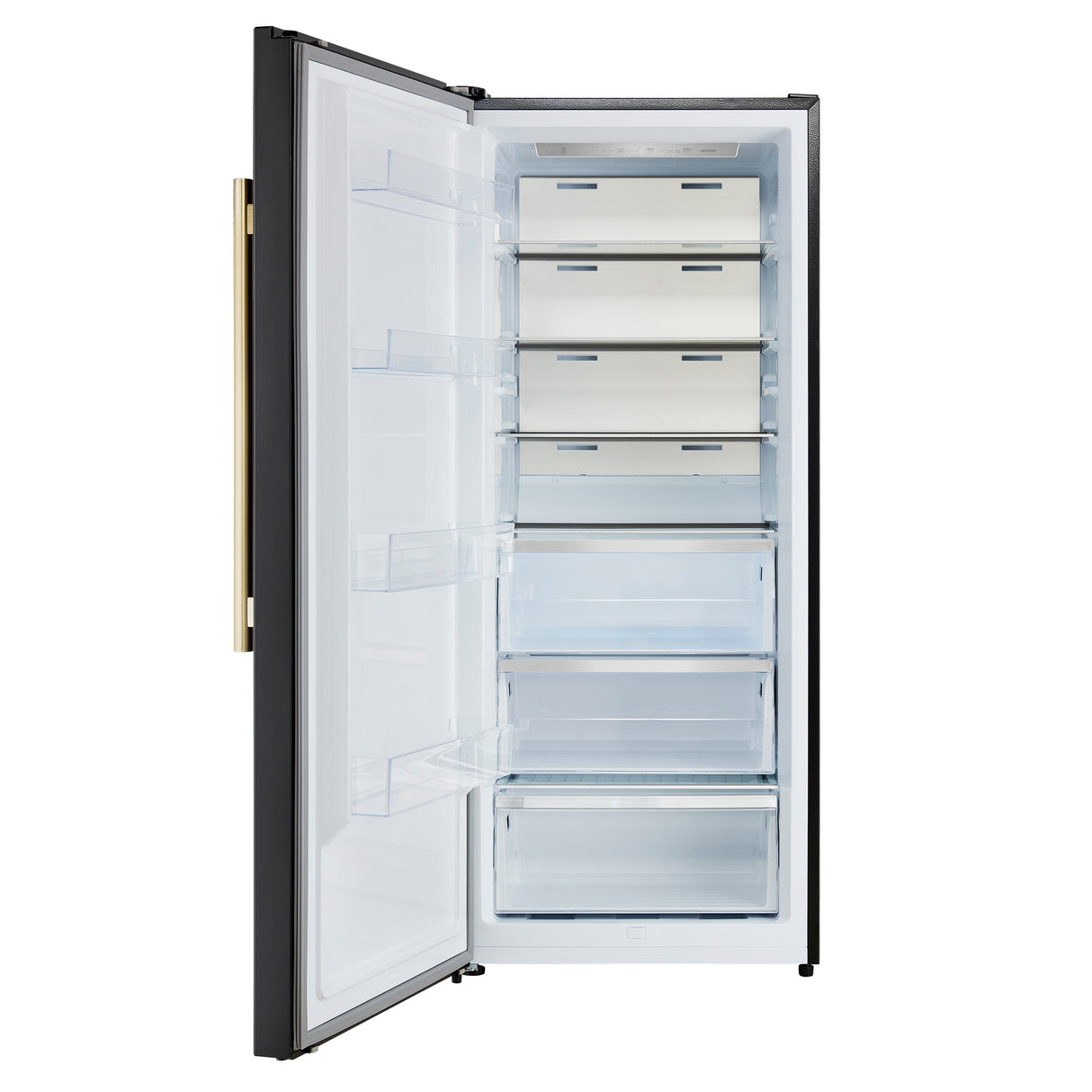 Refrigerator_FFFFD1722-28BLK-LS_Front-Opened_2025-07-09