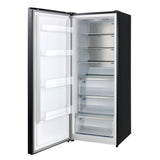 Refrigerator_FFFFD1722-28BLK-LS_Right-Angle-Opened_2025-07-09