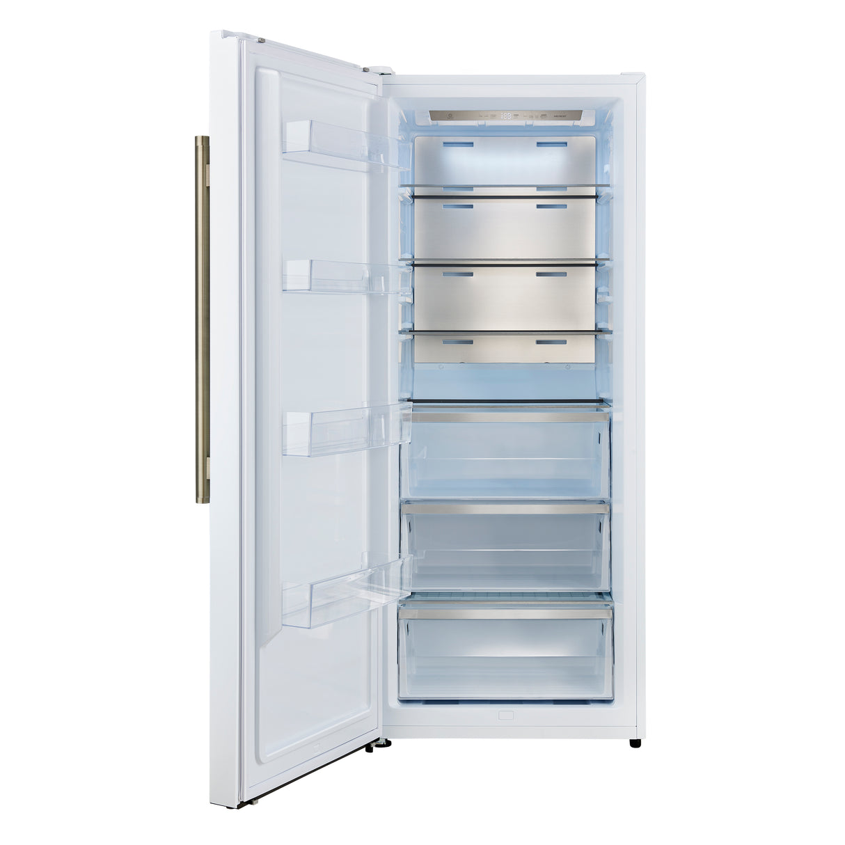 Refrigerator_FFFFD1722-28WHT-LS_FFFFD1722-32LSG-WHT_FFFFD1722-32LMG-WHT_FFFFD1722-60MG-WHT_V1_2_Front_Door_Open_24-04-2025