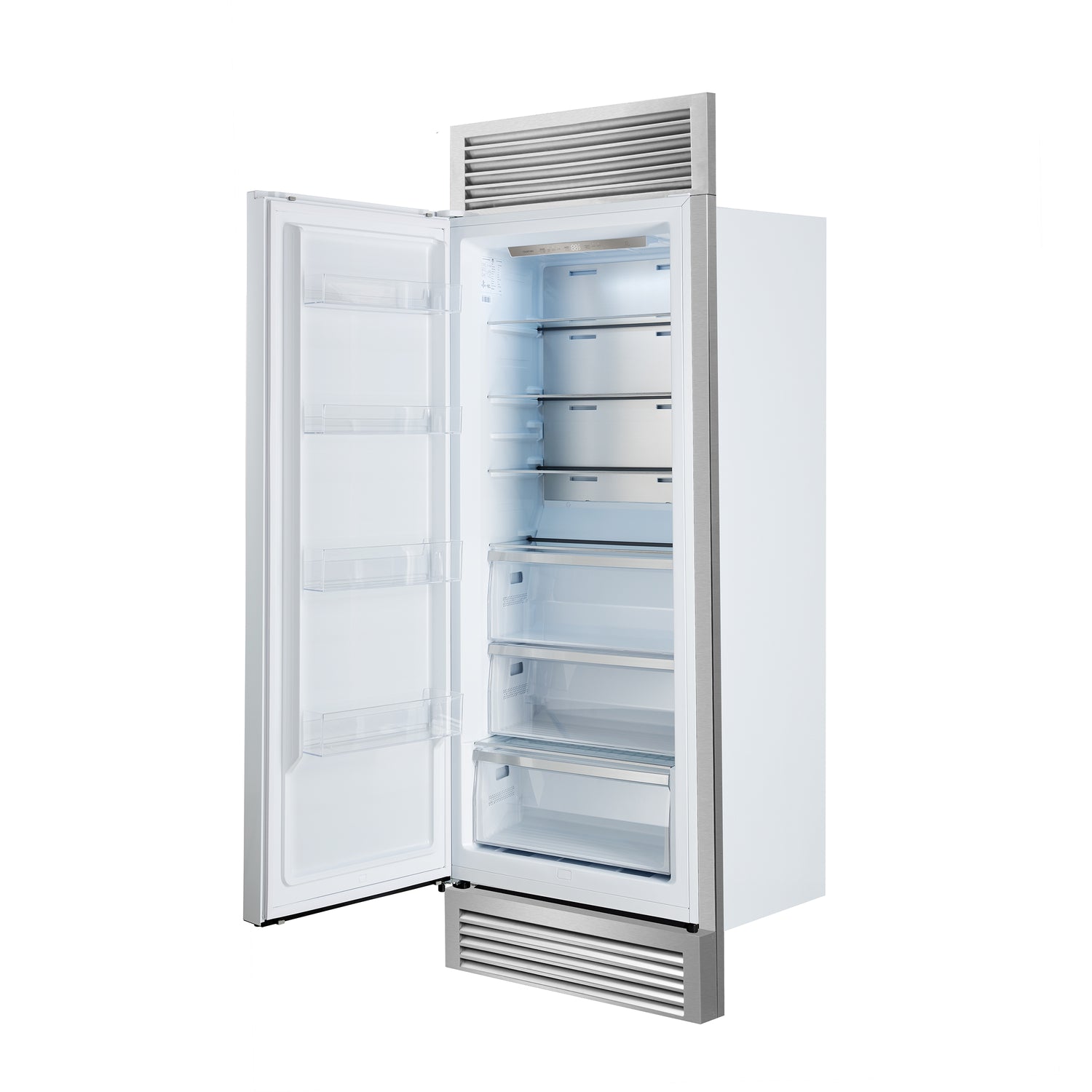 Refrigerator_FFFFD1722-32LSG-WHT_V1_4_Right-Angle-Door-Open_2025-05-06