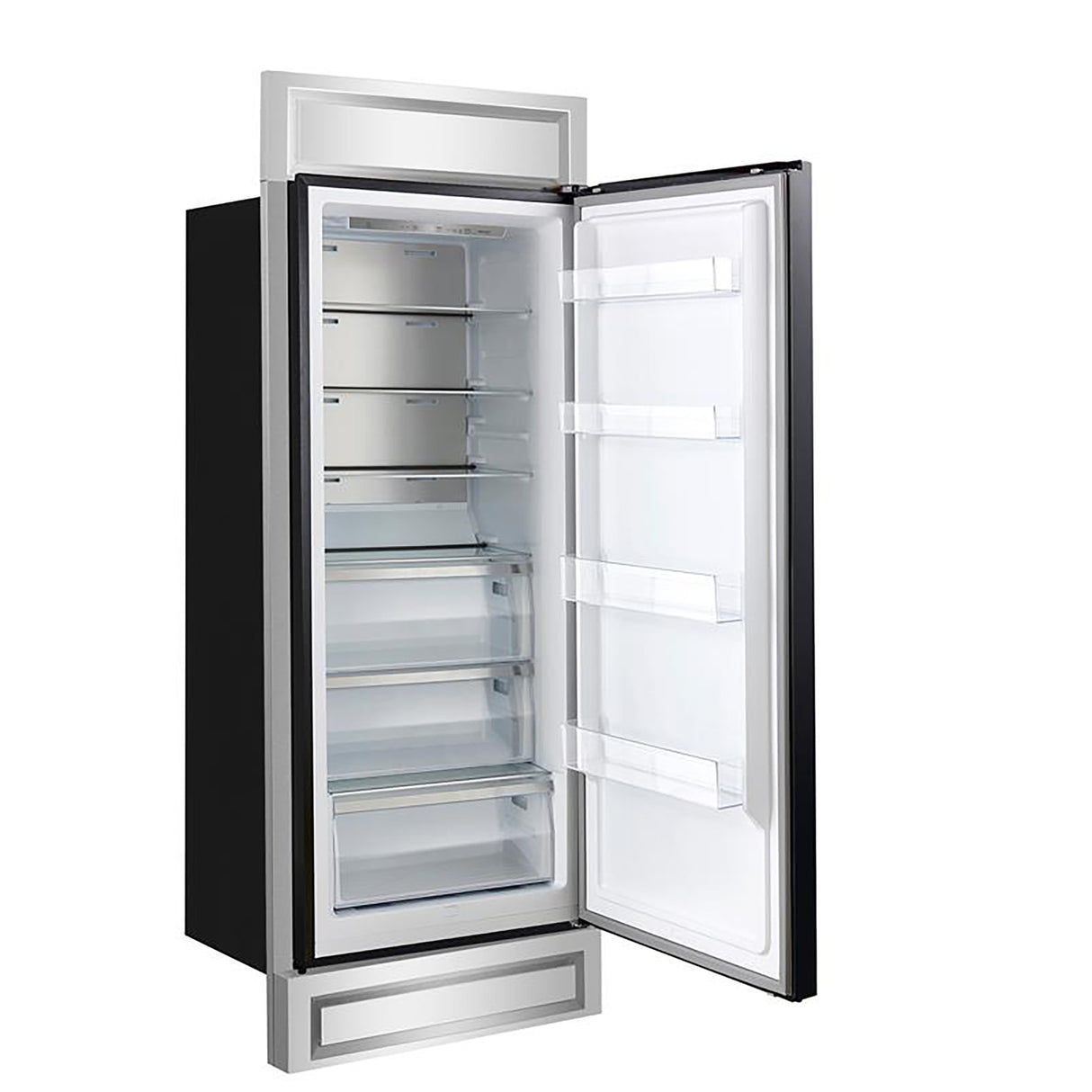 Refrigerator_FFFFD1722-32RMG-BLK_Right-Angle-Opened_2025-09-15