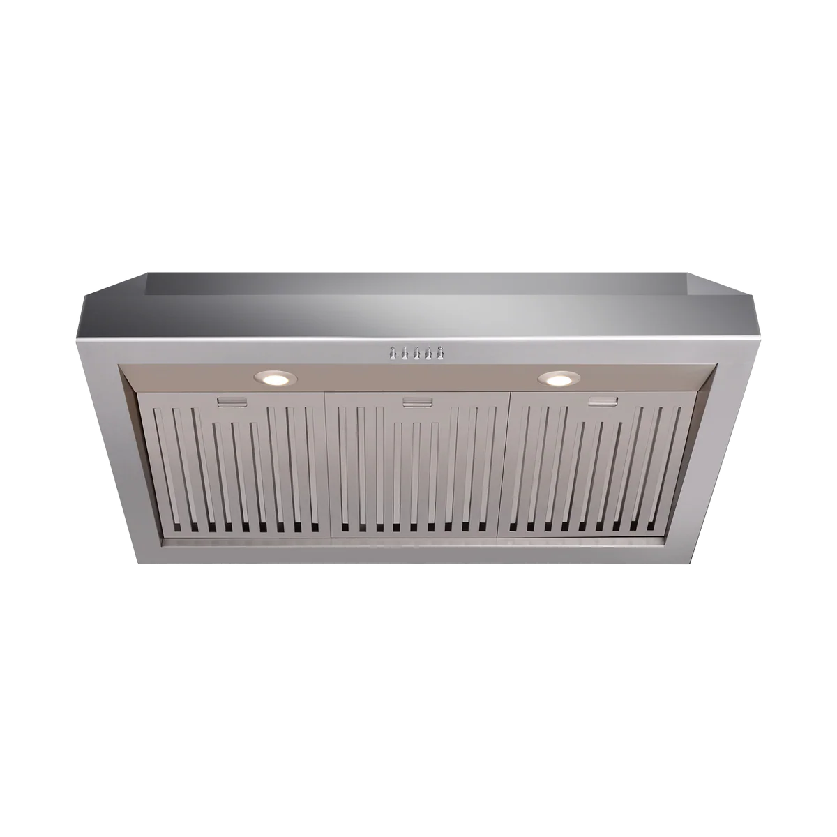36 Inch Professional Range Hood, 11 Inches Tall in Stainless Steel
