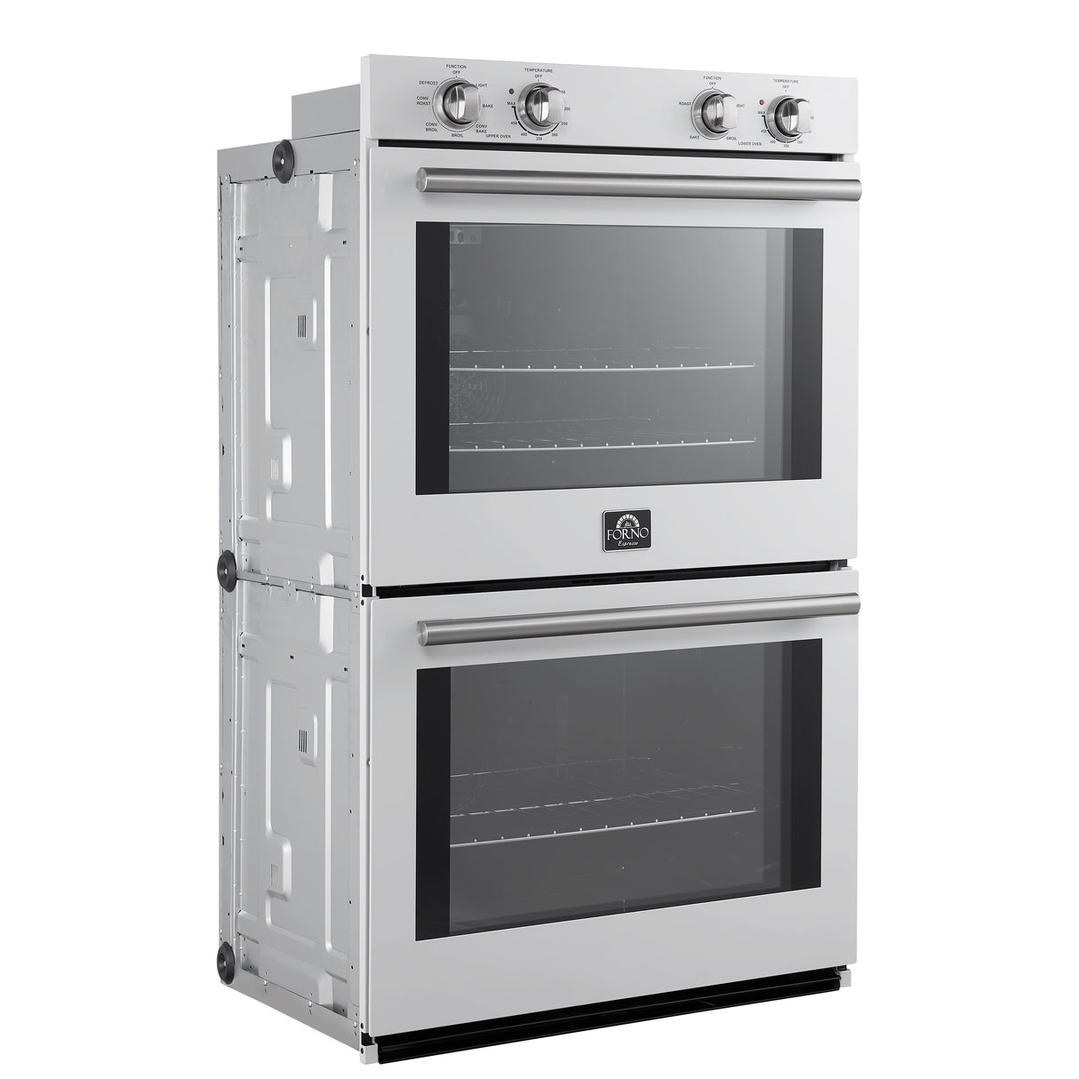 Wall-Oven_FBOEL1324-30WHT_Left-Angle-SS_2025-07-30