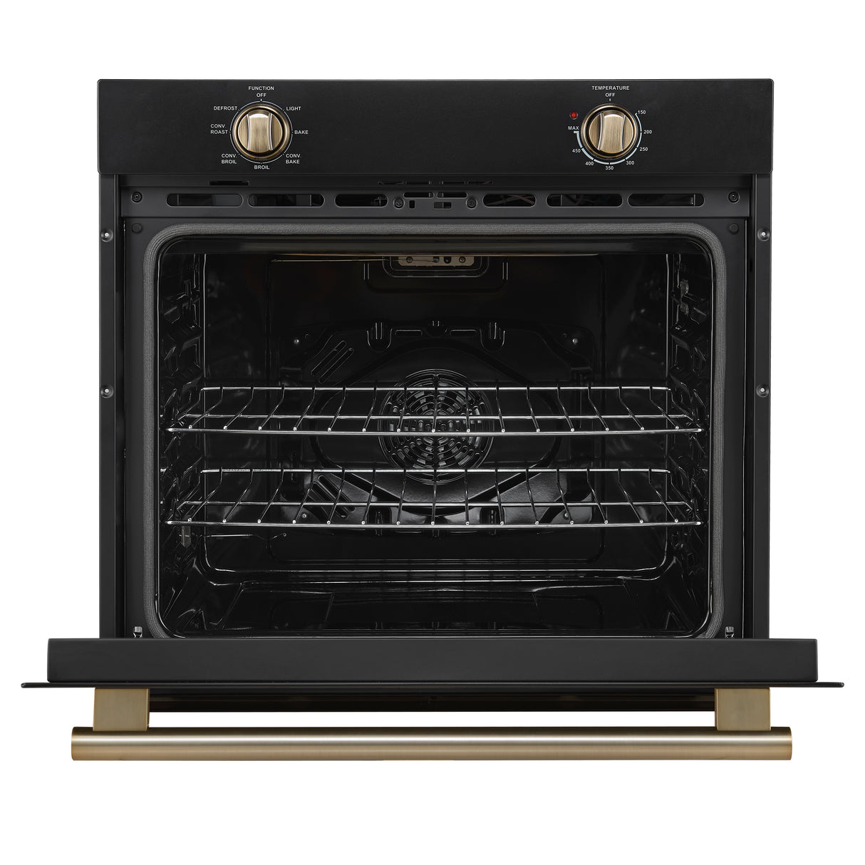 Wall-Oven_FBOEL1370-30BLK_Front-Opened_2025-07-30
