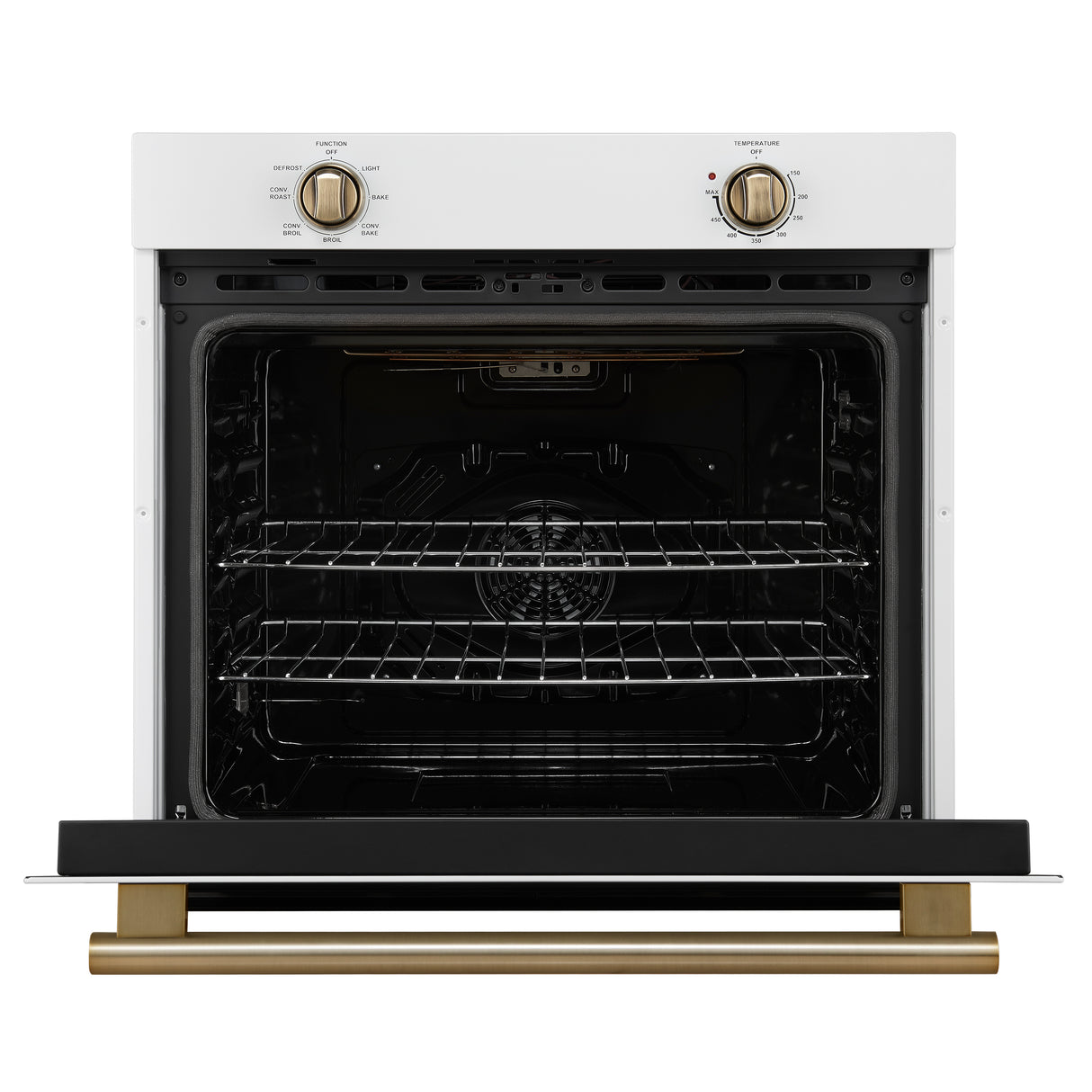 Wall-Oven_FBOEL1370-30WHT_Front-Opened_2025-07-30