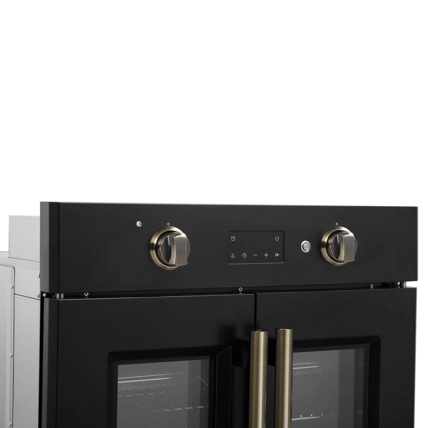 Wall_Oven_FBOEL1333-30BLK_V1_13_Left_Angle_Oven_Controls_2025-02-14