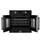 Wall_Oven_FBOEL1333-30BLK_V1_2_Front_Door_Open_2025-02-14