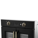Wall_Oven_FBOEL1333-30BLK_V1_5_Right_Upper_Angle_Oven_Controls_2025-02-14