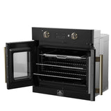 Wall_Oven_FBOEL1333-30BLK_V1_7_Right_Angle_Door_Open_2025-02-14