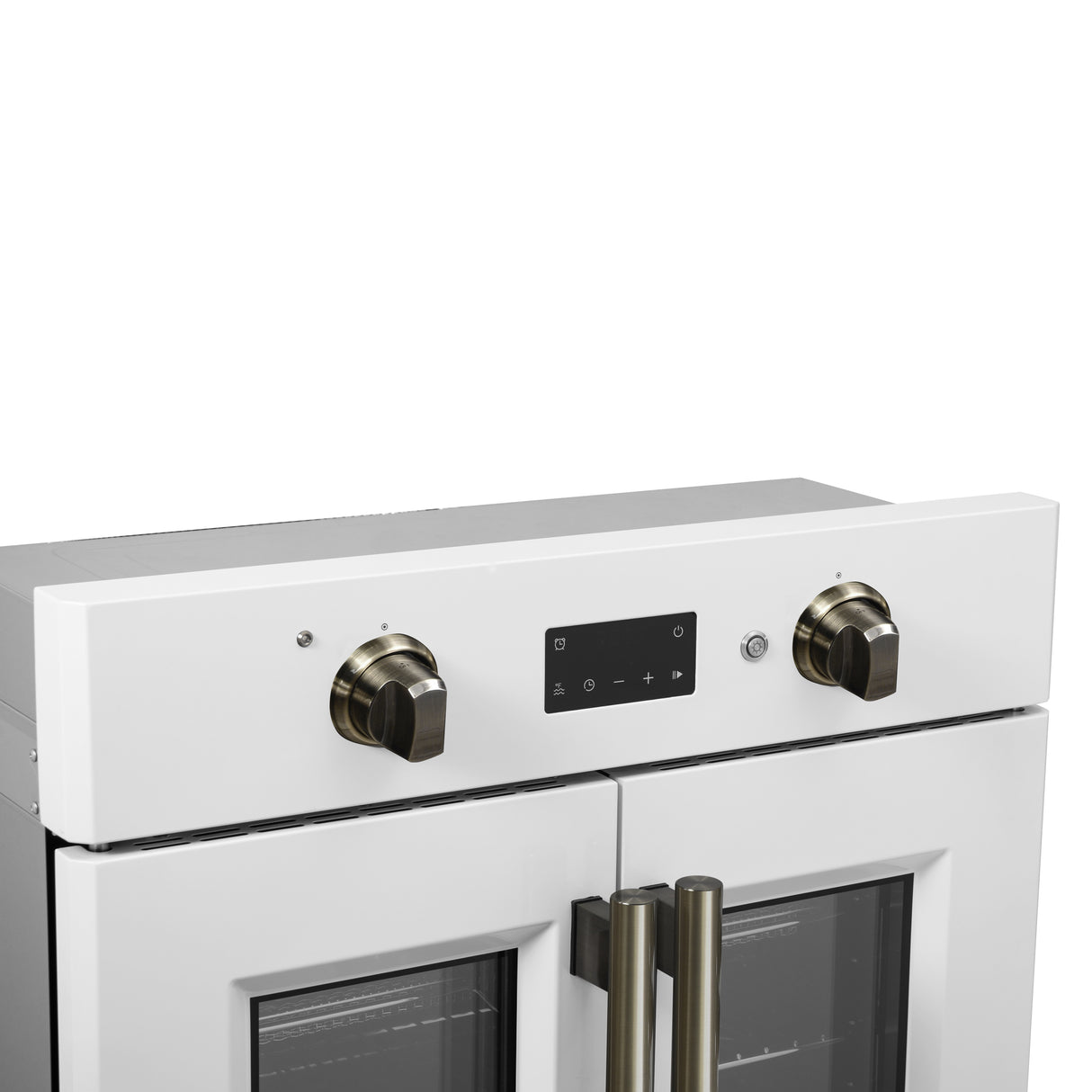 Wall_Oven_FBOEL1333-30WHT_V1_14_Left_Upper_Angle_Oven_Controls_2025-02-14