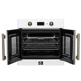 Wall_Oven_FBOEL1333-30WHT_V1_2_Front_Door_Open_2025-02-14