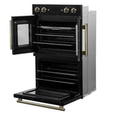 Wall_Oven_FBOEL1340-30BLK_V1_11_Right_Angle_Door_Open_2025-02-13