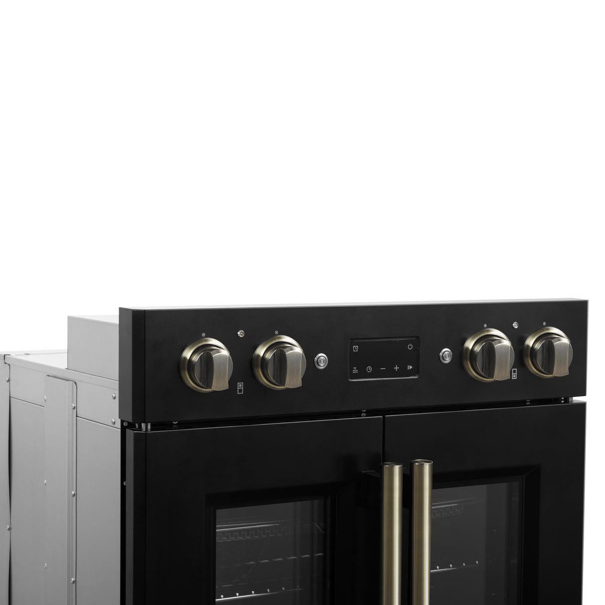 Wall_Oven_FBOEL1340-30BLK_V1_5_Left_Angle_Controls_2025-02-13