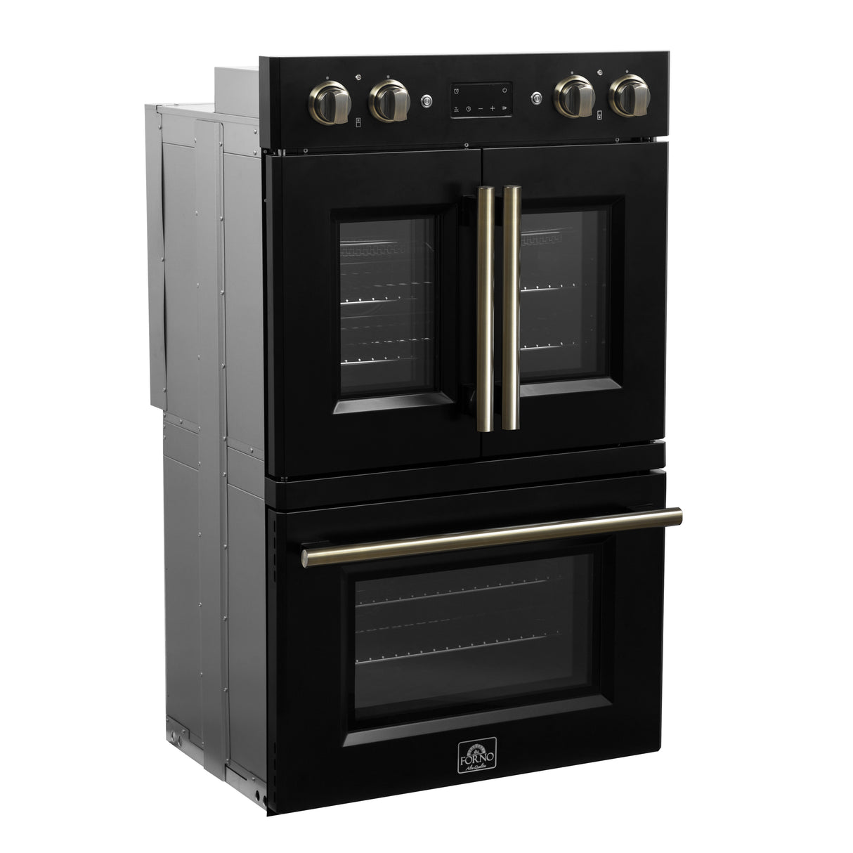 Wall_Oven_FBOEL1340-30BLK_V1_6_Left_Angle_Door_Closed_2025-02-13