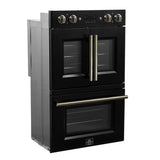 Wall_Oven_FBOEL1340-30BLK_V1_6_Left_Angle_Door_Closed_2025-02-13