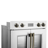 Wall_Oven_FBOEL1340-30WHT_V1_12_Left_Angle_Upper_Oven_2025-02-14
