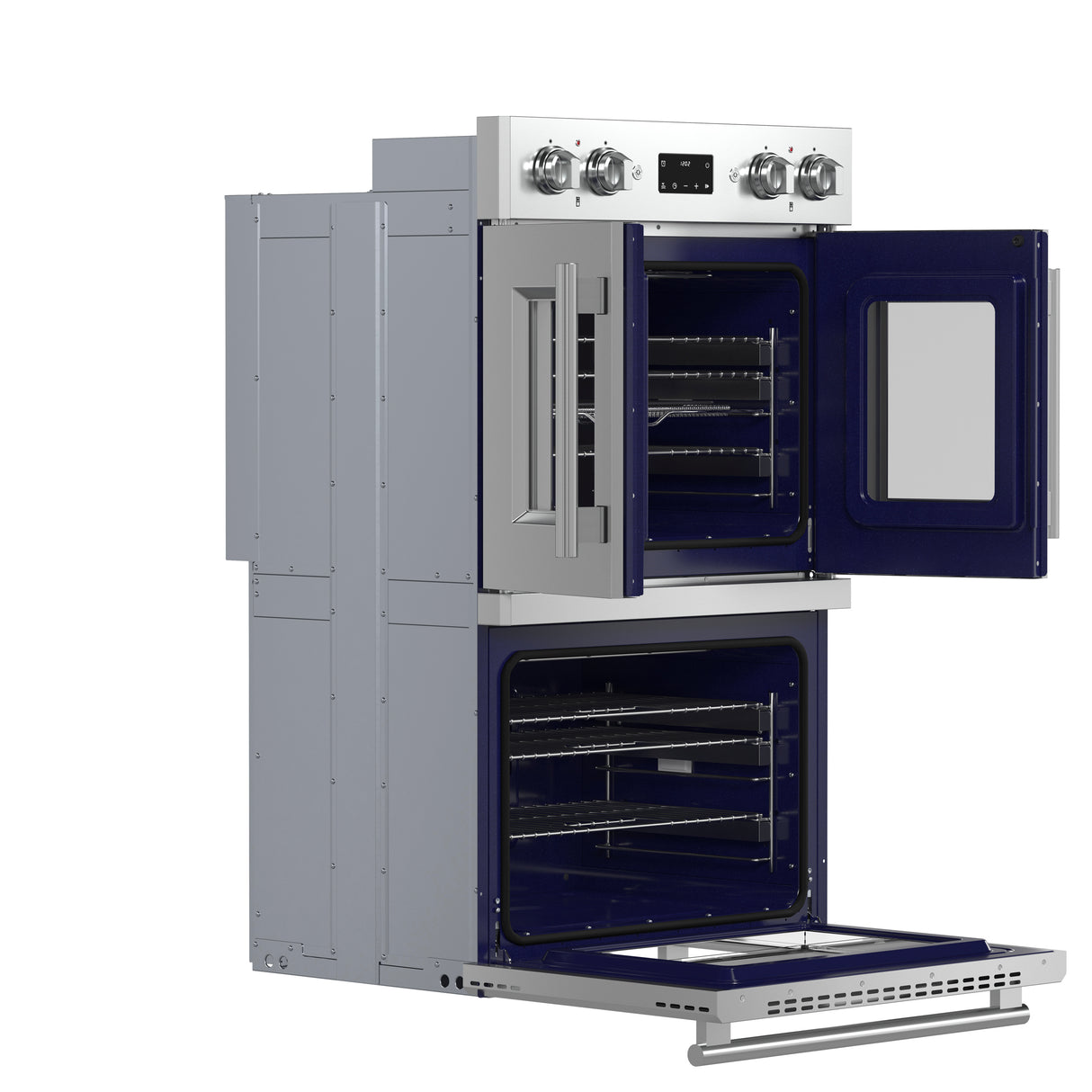 Wall_oven_FBOEL1388-30_2025-02_Angle_Open