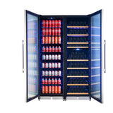 Wine-Beverage-Cooler_FWCDR6633-48S_Front-Opened_2026-01-23