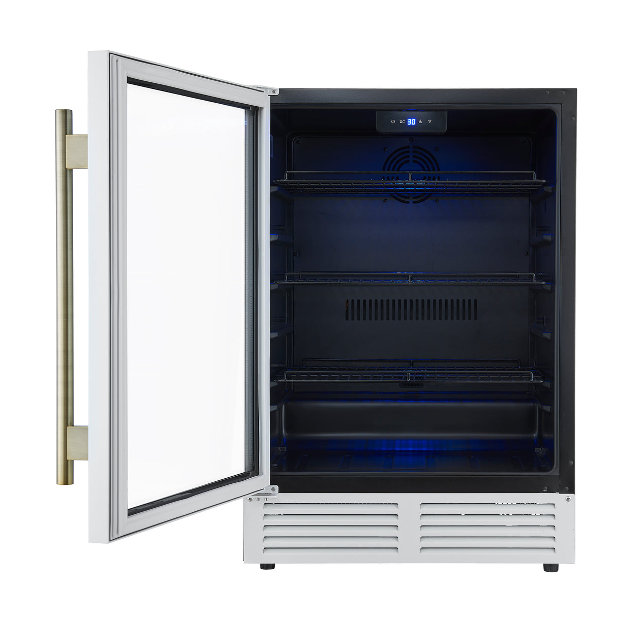 Wine-Cooler_FWCDR6665-24WHT_V1_2_Front-Door-Open_16-04-2025
