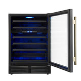 Wine-cooler_FWCDR6634-24BLK_Front-Door-Opened_2025-26-05