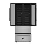 Wine Cooler_FWCDR6635-32S_2024_11_Front_Open